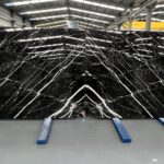 white and black marble marquina