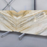 Gold marble for interior design