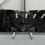 Black Marquina with fine veins