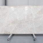 Beige quartzite in slabs