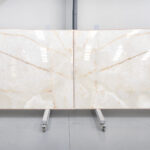 white stone for interior design