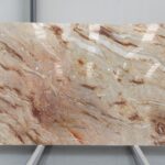 beige and red quartzite