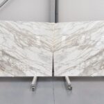 white marble with gold