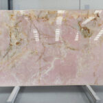 pink onyx for decorative elements