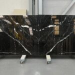 Negro marquina para elementos decorativos